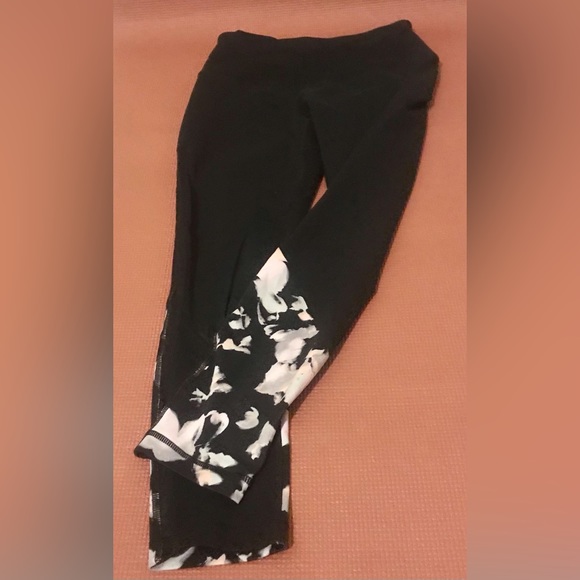 Zella Mesh Floral Leggings - Picture 6 of 7